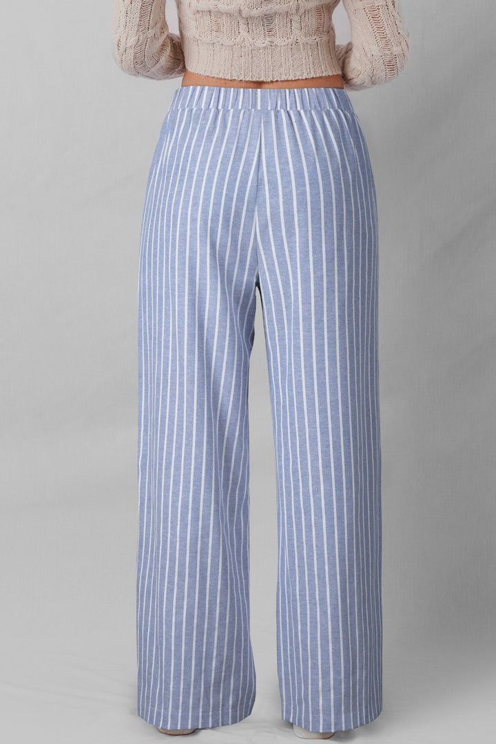 Lara Detail Loose Casual Pants