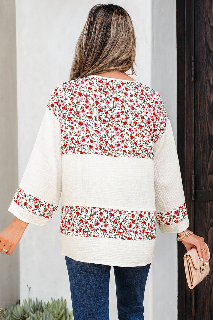 Penny 3 4 Sleeve Blouse