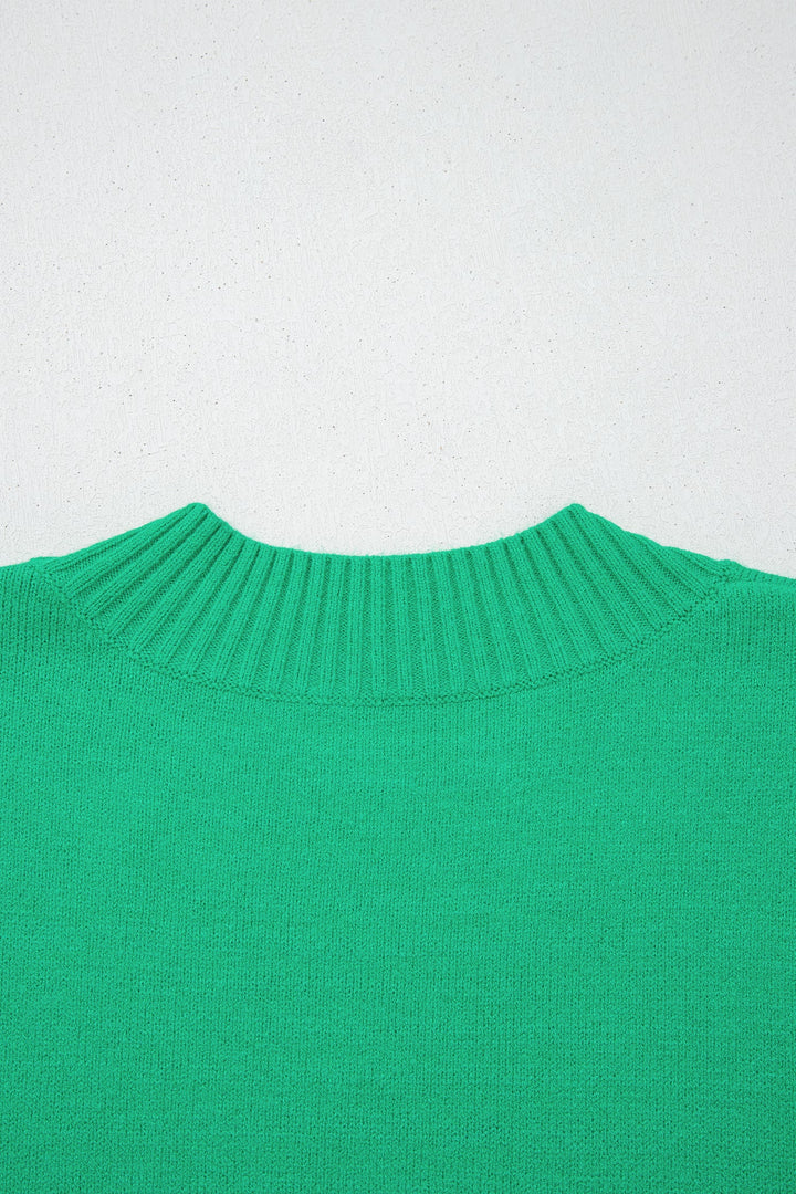 Alexis Ruffle Short Sleeve Sweater