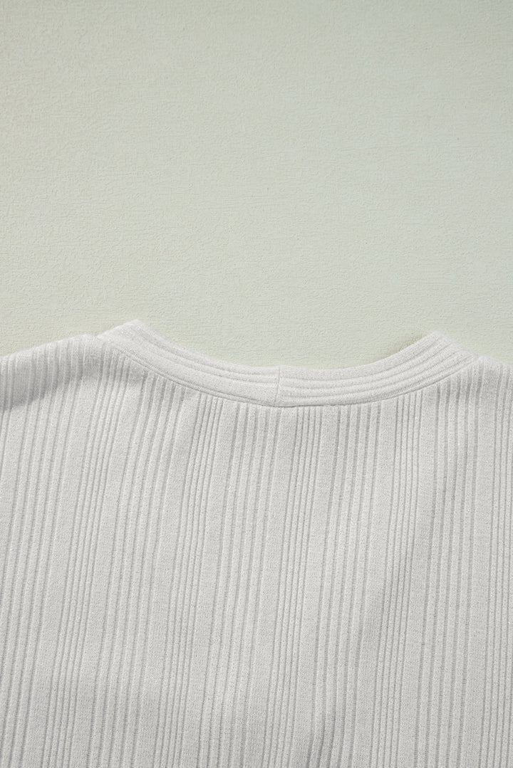 Gianna Ribbed Up Tunic Cardigan