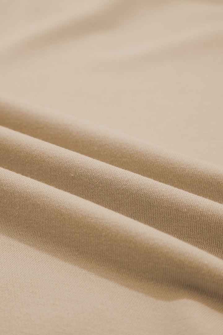 Ashley Sleeve Side Slit Sweatshirt