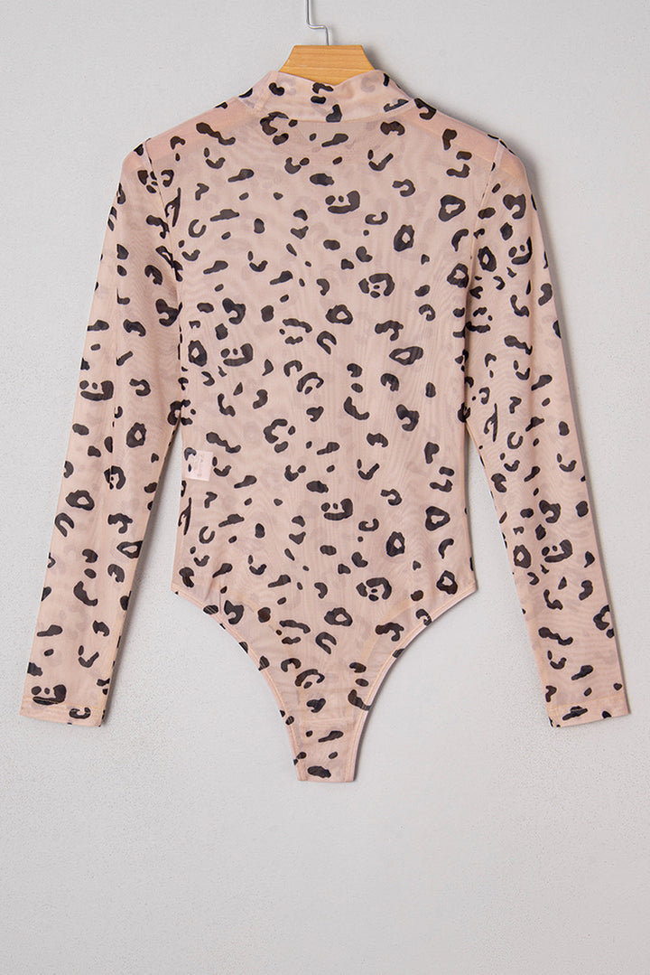 Kenna Mesh Long Sleeve Bodysuit