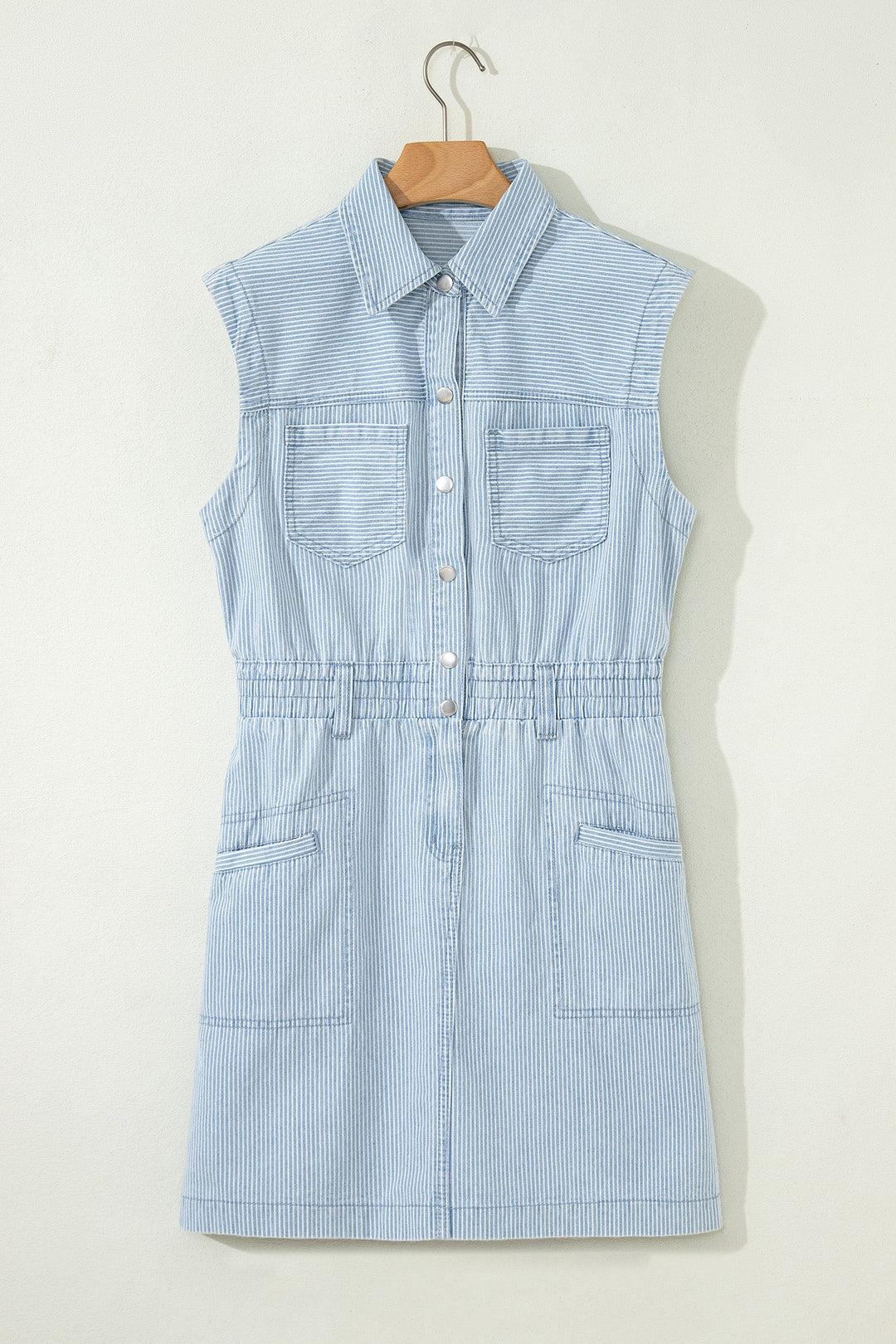 Anne Front Sleeveless Mini Dress