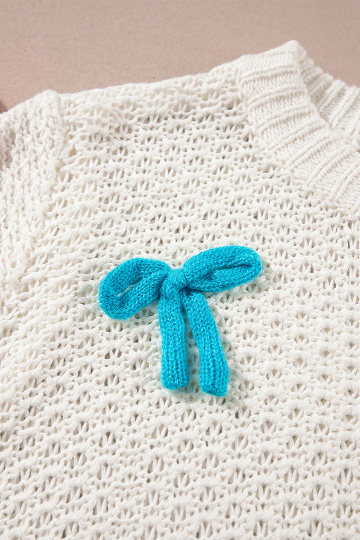 Jasmine Mock Short Sleeve Sweater
