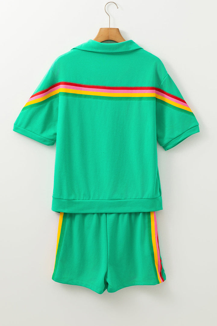 Anaya Collared Short Sleeve Top
