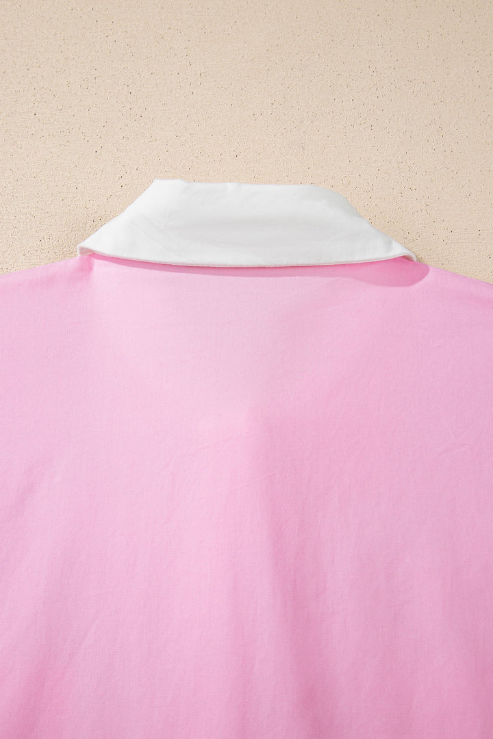 Francesca Short Sleeve Up Shirt