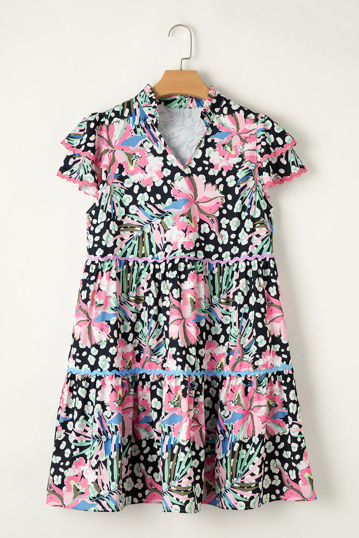 Deborah Tiered Mini Dress