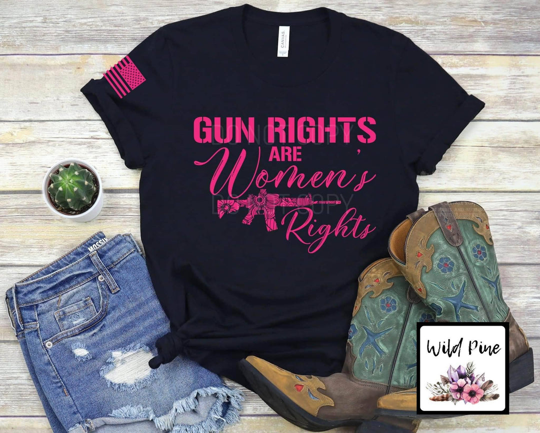 Gun Rights are Women's Rights Graphic Tee