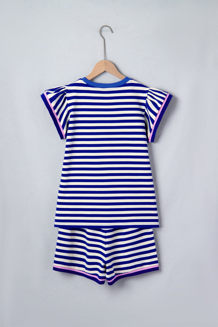 Xiomara Trim Cap Sleeve Top