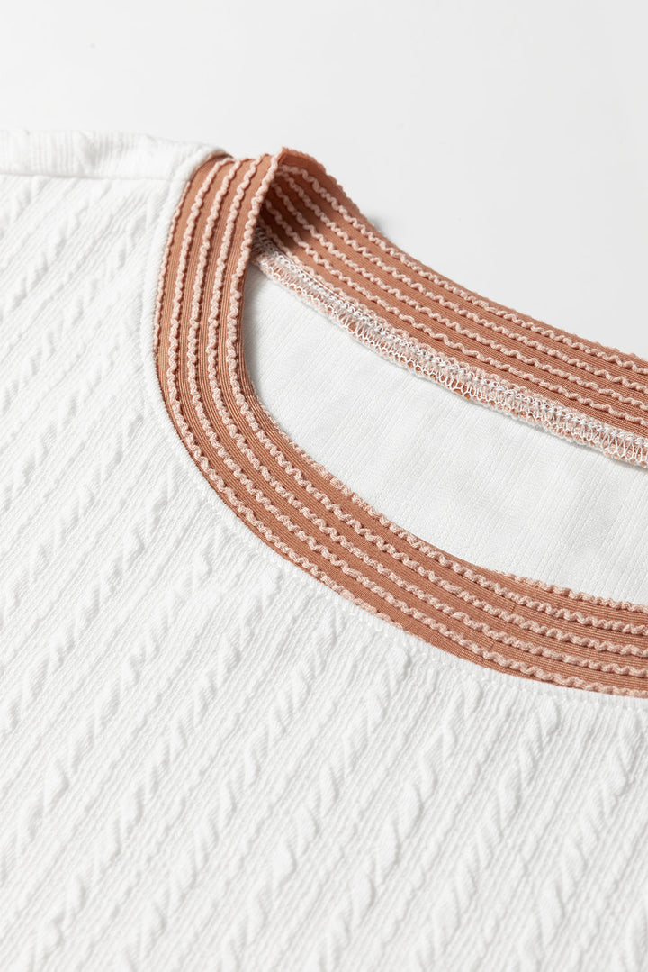 Romy Color Block Knit PLUS Top