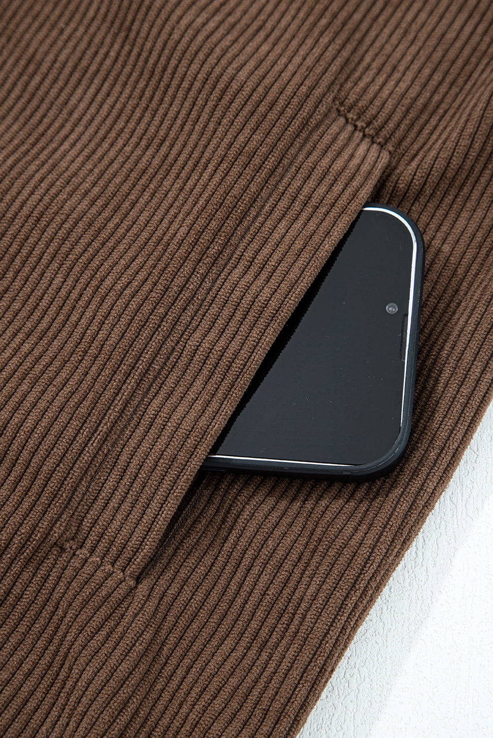 Catherine Lapel Collar Corduroy Jacket