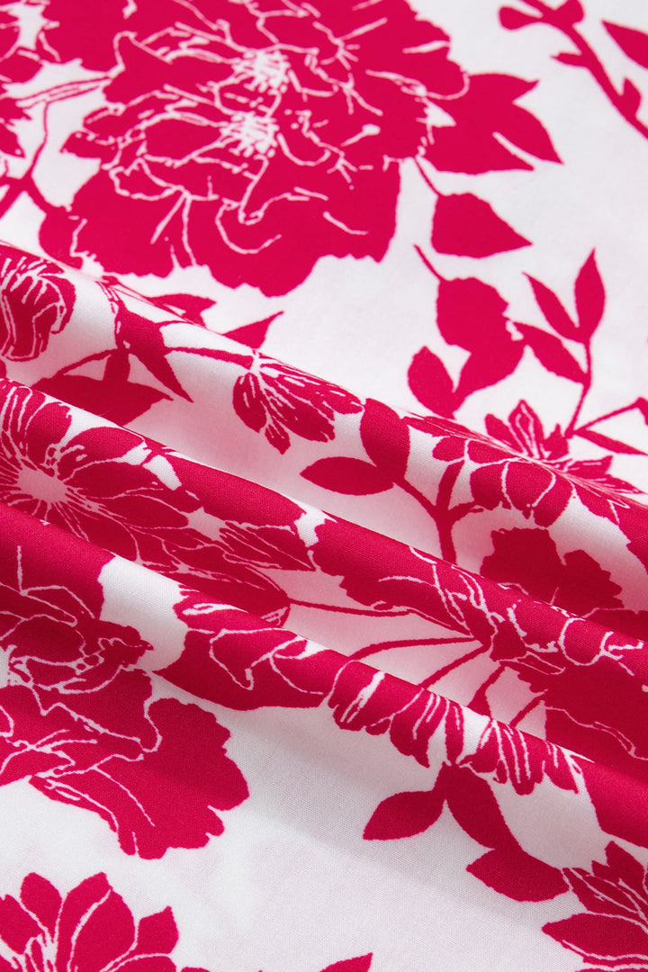 Dahlia Detail Flutter Sleeve Blouse