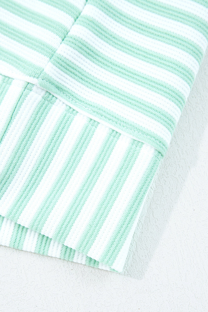 Reign Zip Collar Pullover Long Sleeve Top