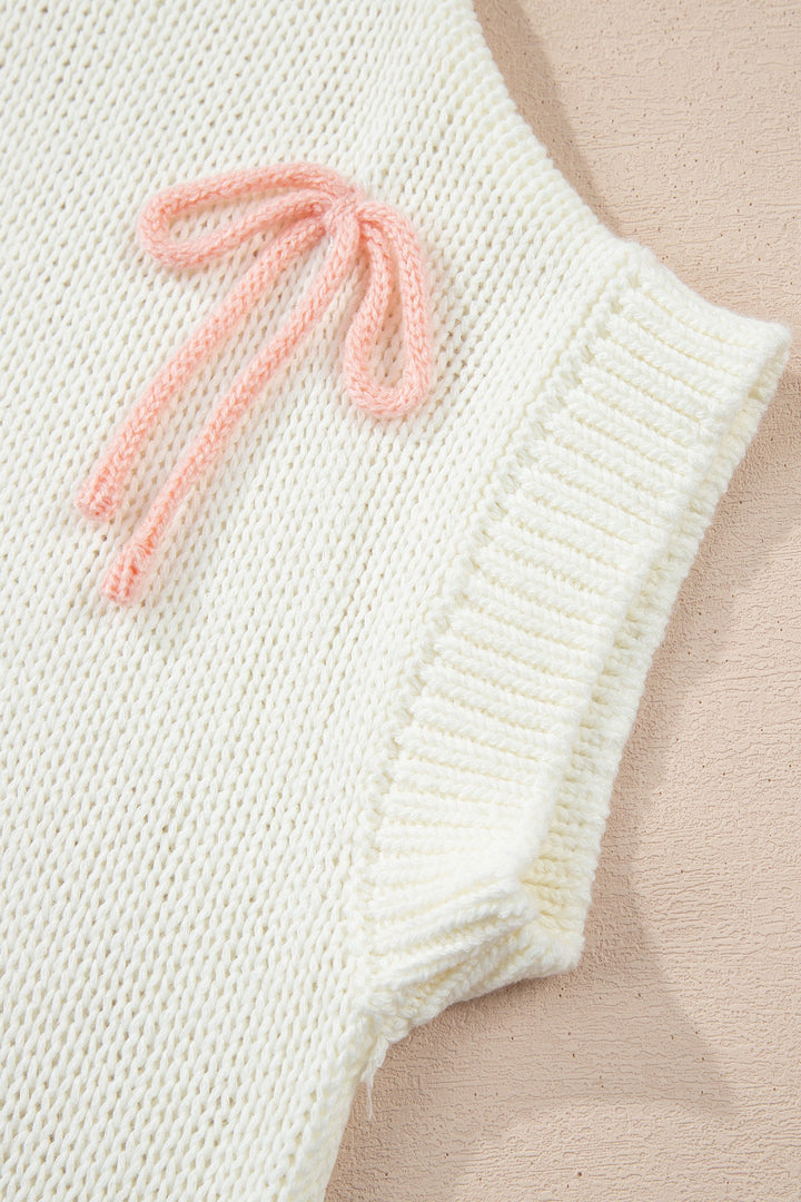 Malani Bow Knot Loose Sweater