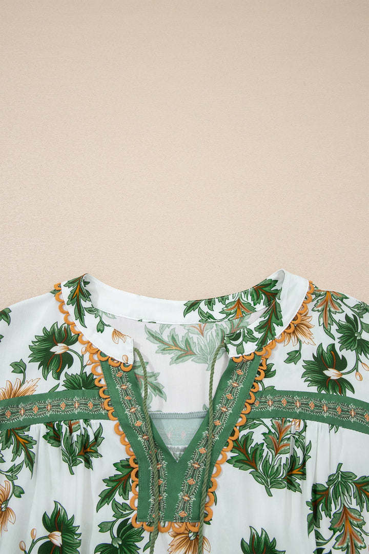 Kira 3 4 Sleeve PLUS Blouse