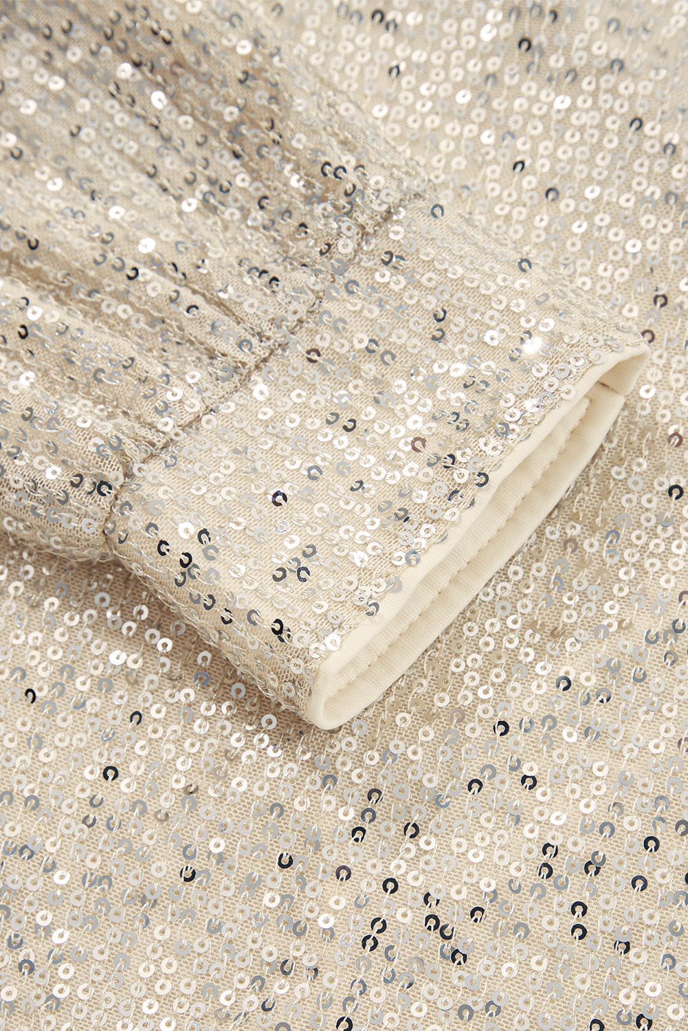 Stella Stream Sequin Hooded Long Sleeve Top