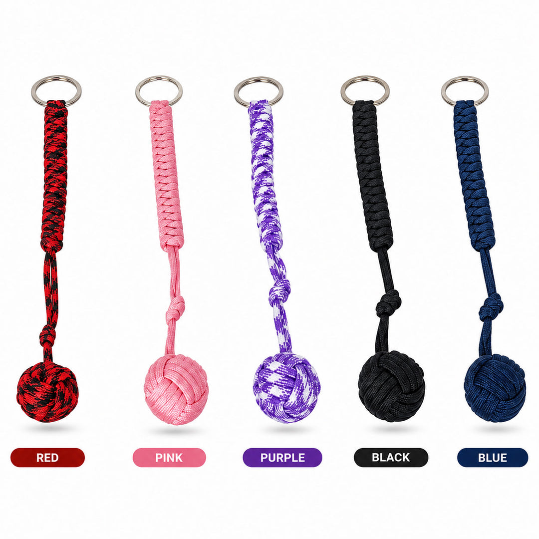 Paracord Monkey Fist Keychain