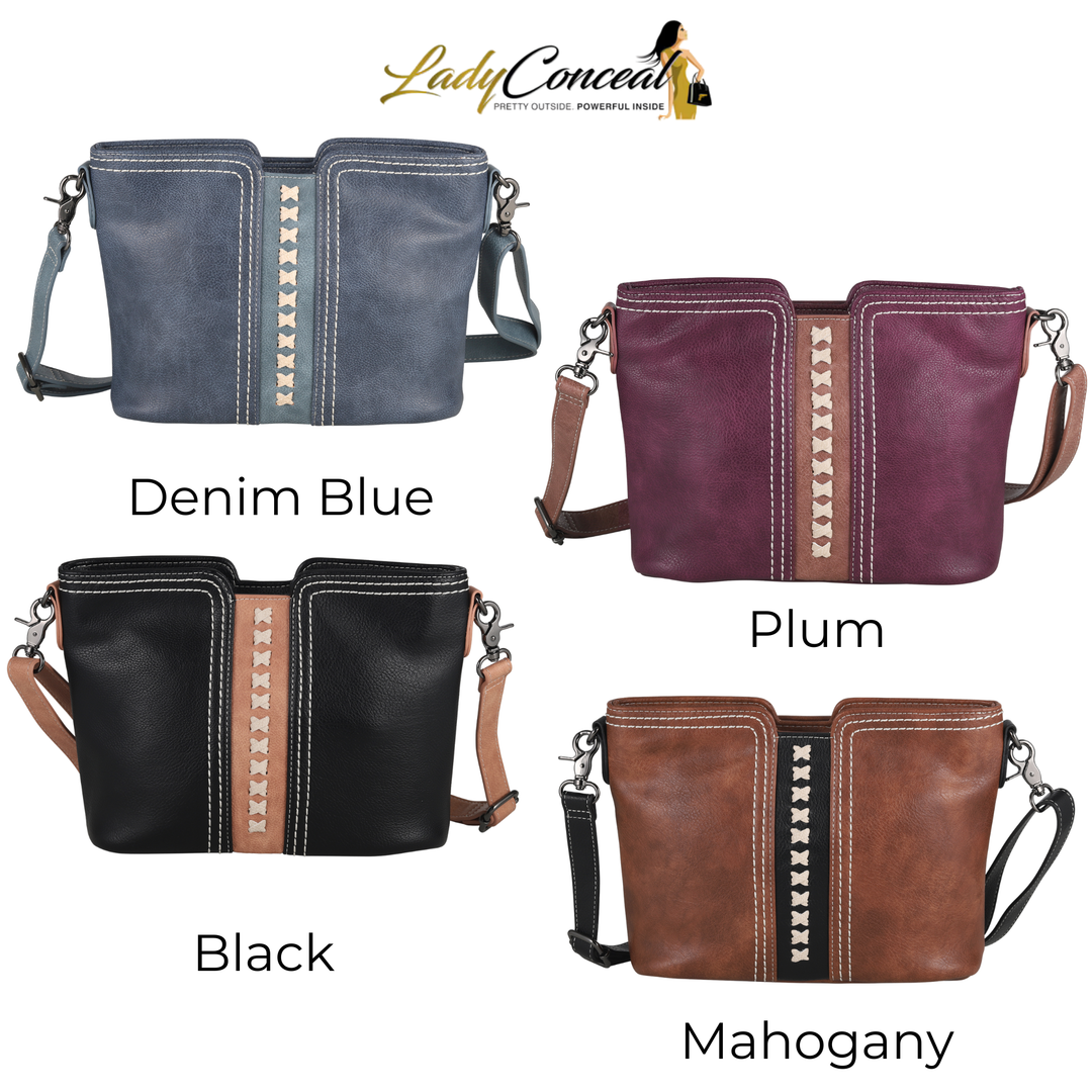 Concealed Carry Carolina Crossbody by Lady Conceal
