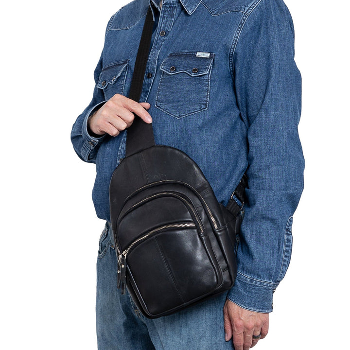 Concealed Carry Harley Lambskin Sling by DS Conceal