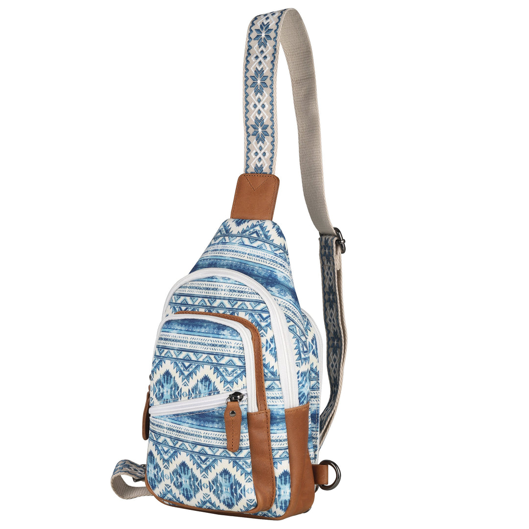 Concealed Carry Aztec Indie Canvas Sling by DS Conceal