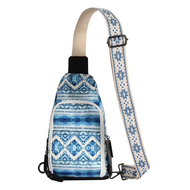 Concealed Carry Aztec Indie Canvas Sling by DS Conceal