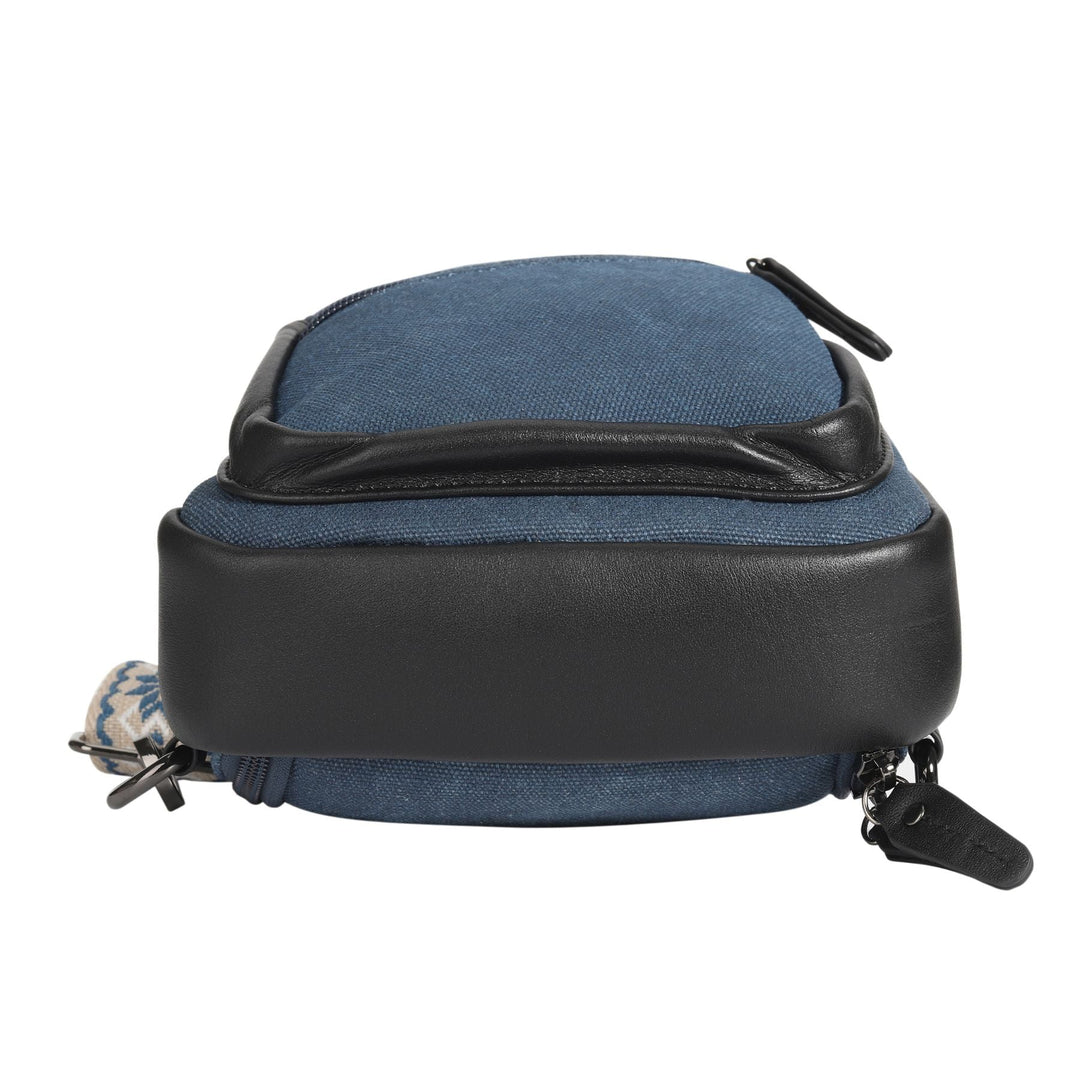 Concealed Carry Indie Canvas Sling by DS Conceal — Unisex CCW Sling Bag with Fast-Access Compartment & Universal Holster