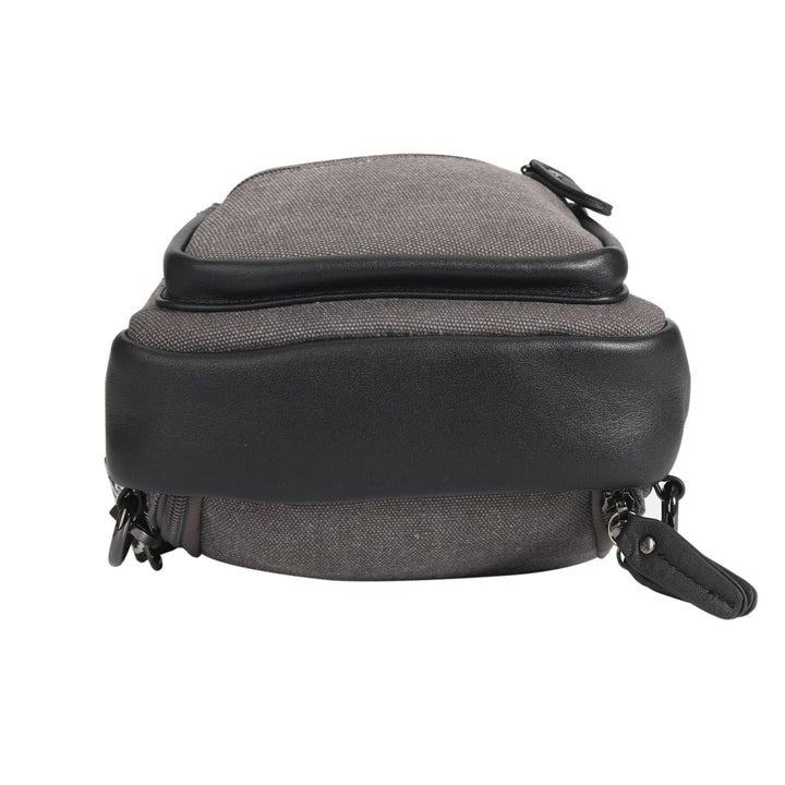 Concealed Carry Indie Canvas Sling by DS Conceal — Unisex CCW Sling Bag with Fast-Access Compartment & Universal Holster