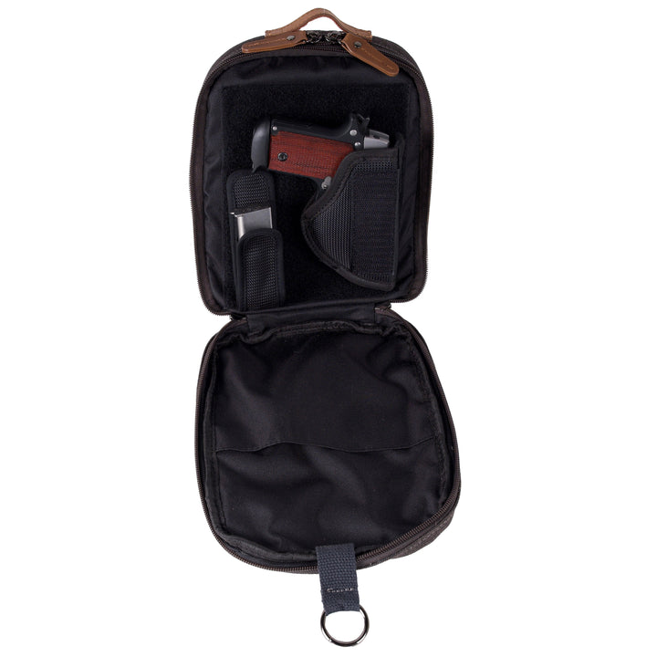 Concealed Carry Unisex Jax Canvas Crossbody by DS Conceal