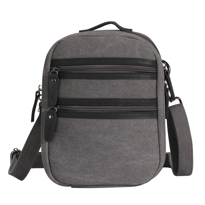 Concealed Carry Unisex Jax Canvas Crossbody by DS Conceal
