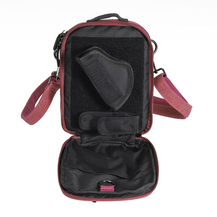Concealed Carry Unisex Jax Canvas Crossbody by DS Conceal