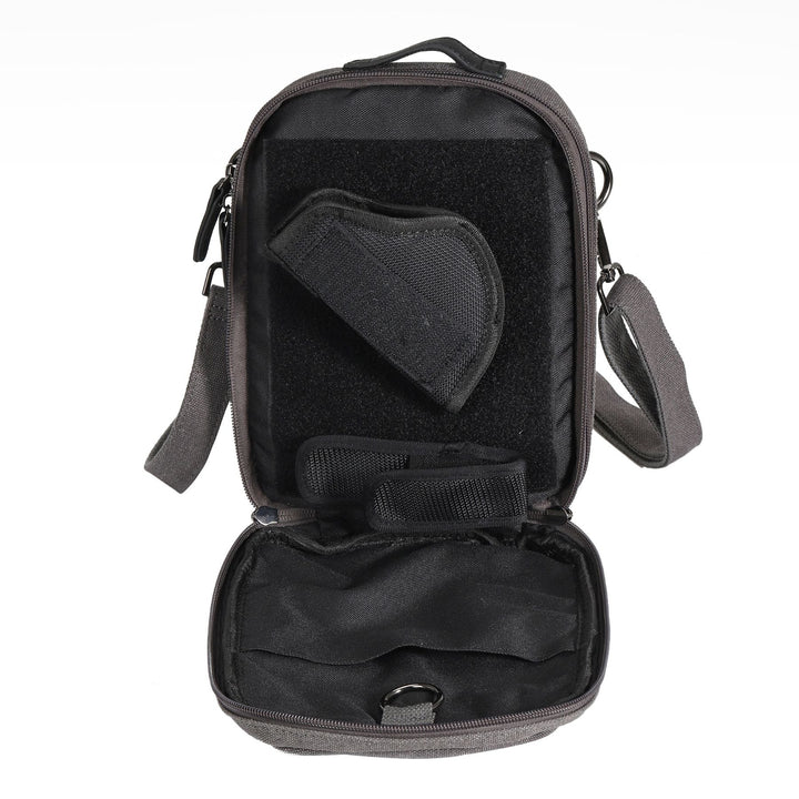 Concealed Carry Unisex Jax Canvas Crossbody by DS Conceal