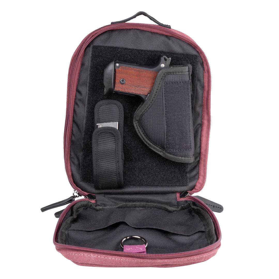 Concealed Carry Unisex Jax Canvas Crossbody by DS Conceal