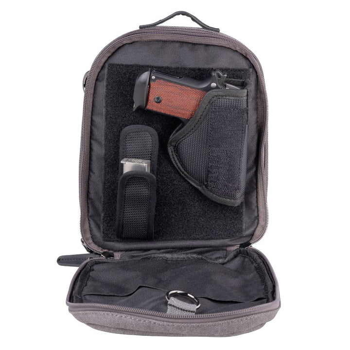 Concealed Carry Unisex Jax Canvas Crossbody by DS Conceal