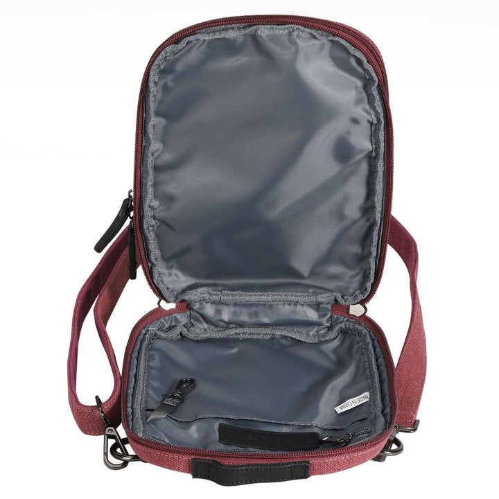 Concealed Carry Unisex Jax Canvas Crossbody by DS Conceal