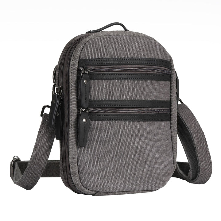 Concealed Carry Unisex Jax Canvas Crossbody by DS Conceal