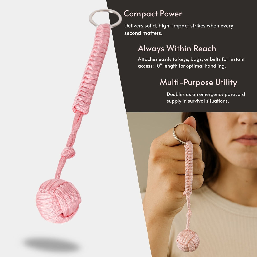 Paracord Monkey Fist Keychain