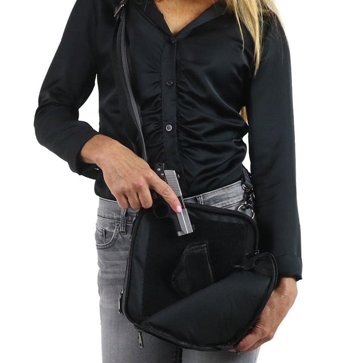 Concealed Carry Nylon Kayden Deluxe Crossbody by DS Conceal