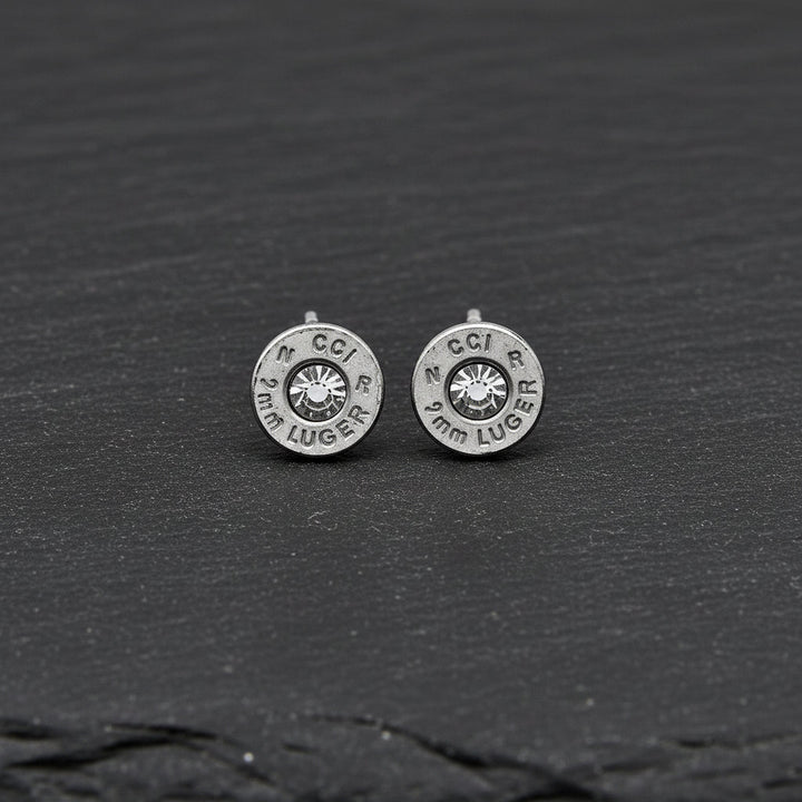 9mm Stud Earrings - Pretty Hunter