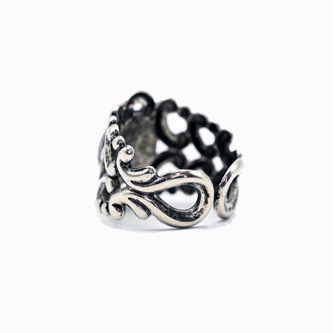 Romantic Scroll Rings - Pretty Hunter