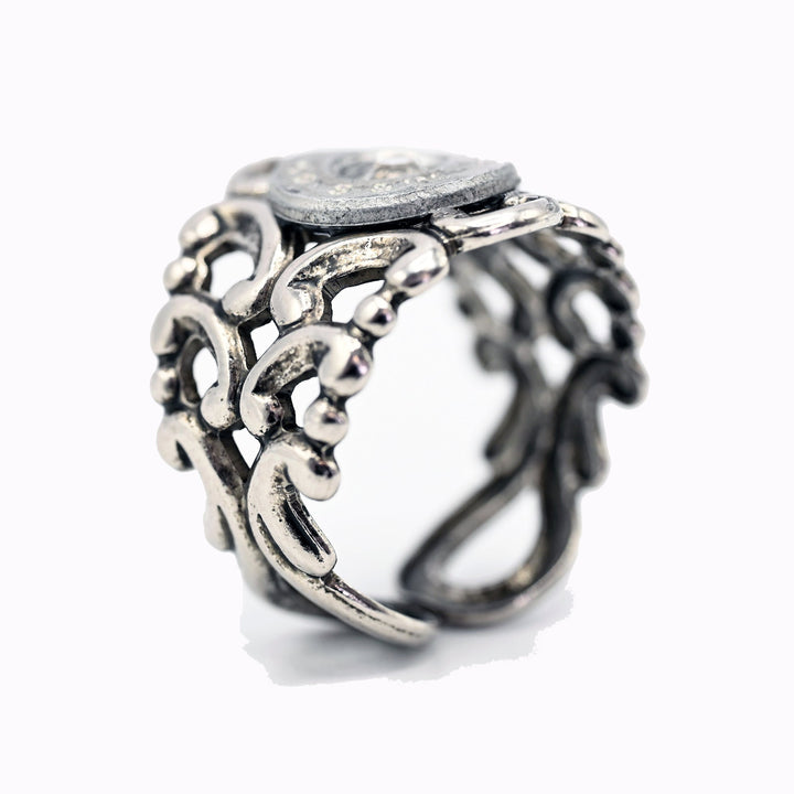 Romantic Scroll Rings - Pretty Hunter