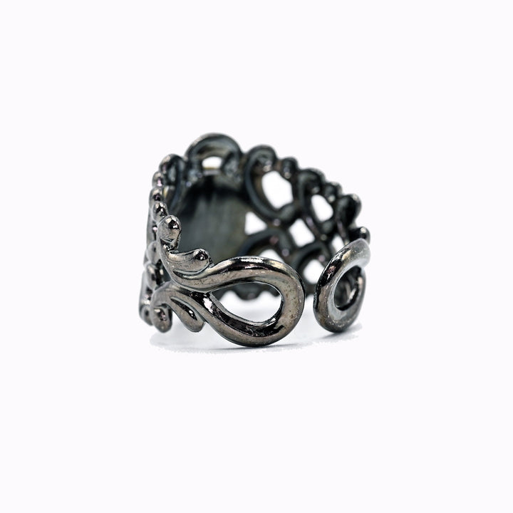 Romantic Scroll Rings - Pretty Hunter