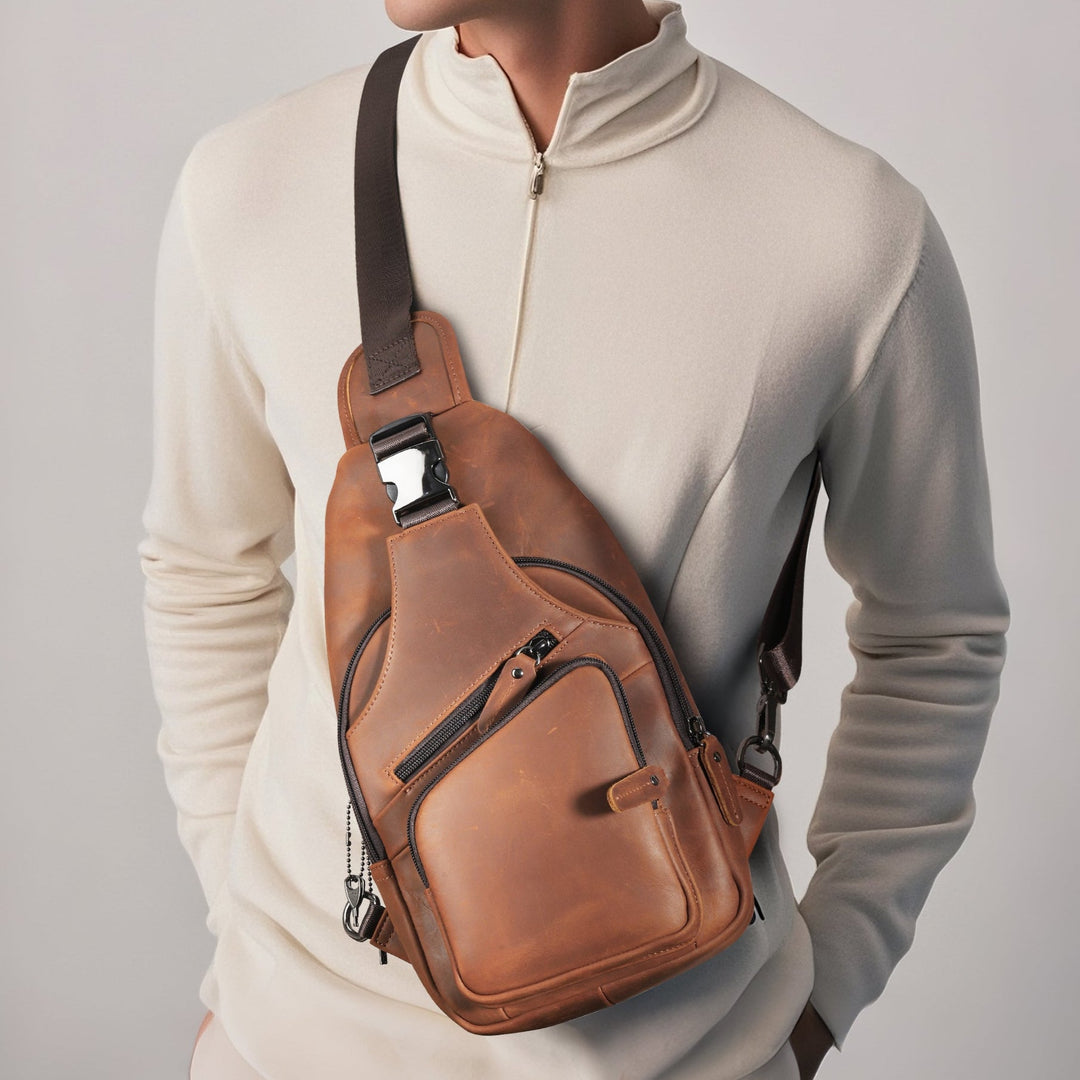 Concealed Carry Xander Leather Sling by DS Conceal