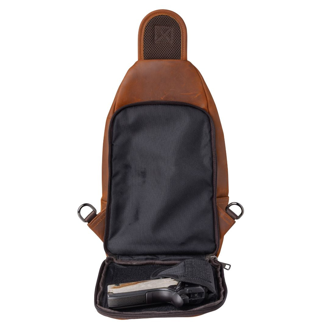 Concealed Carry Xander Leather Sling by DS Conceal