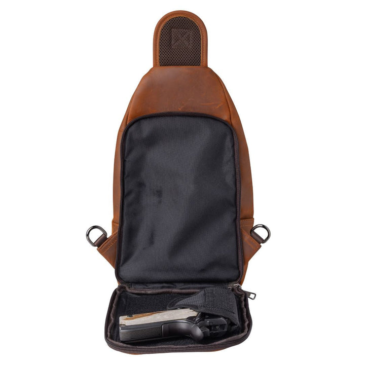 Concealed Carry Xander Leather Sling by DS Conceal