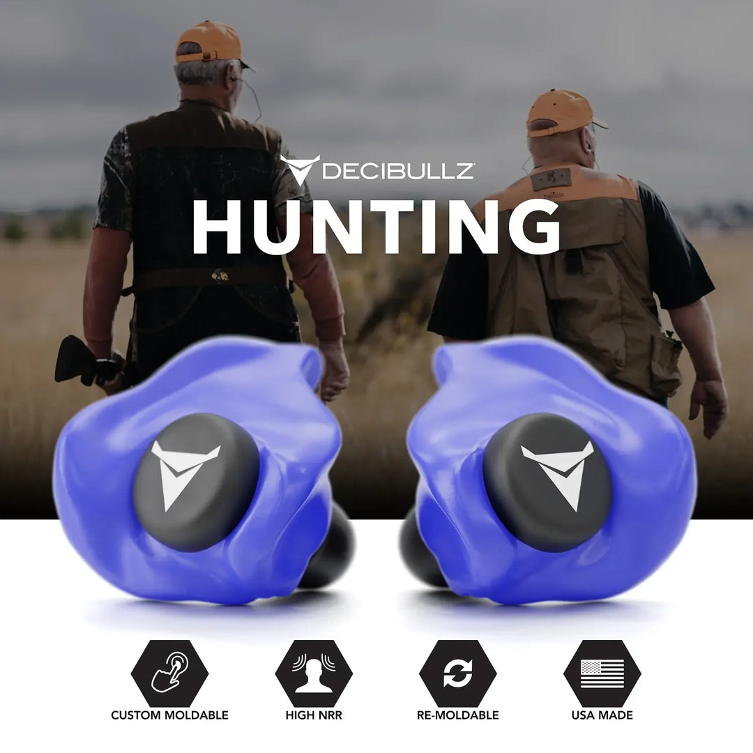Custom Molded Earplugs 31dB NRR Pro-Pack with Case and Lanyard