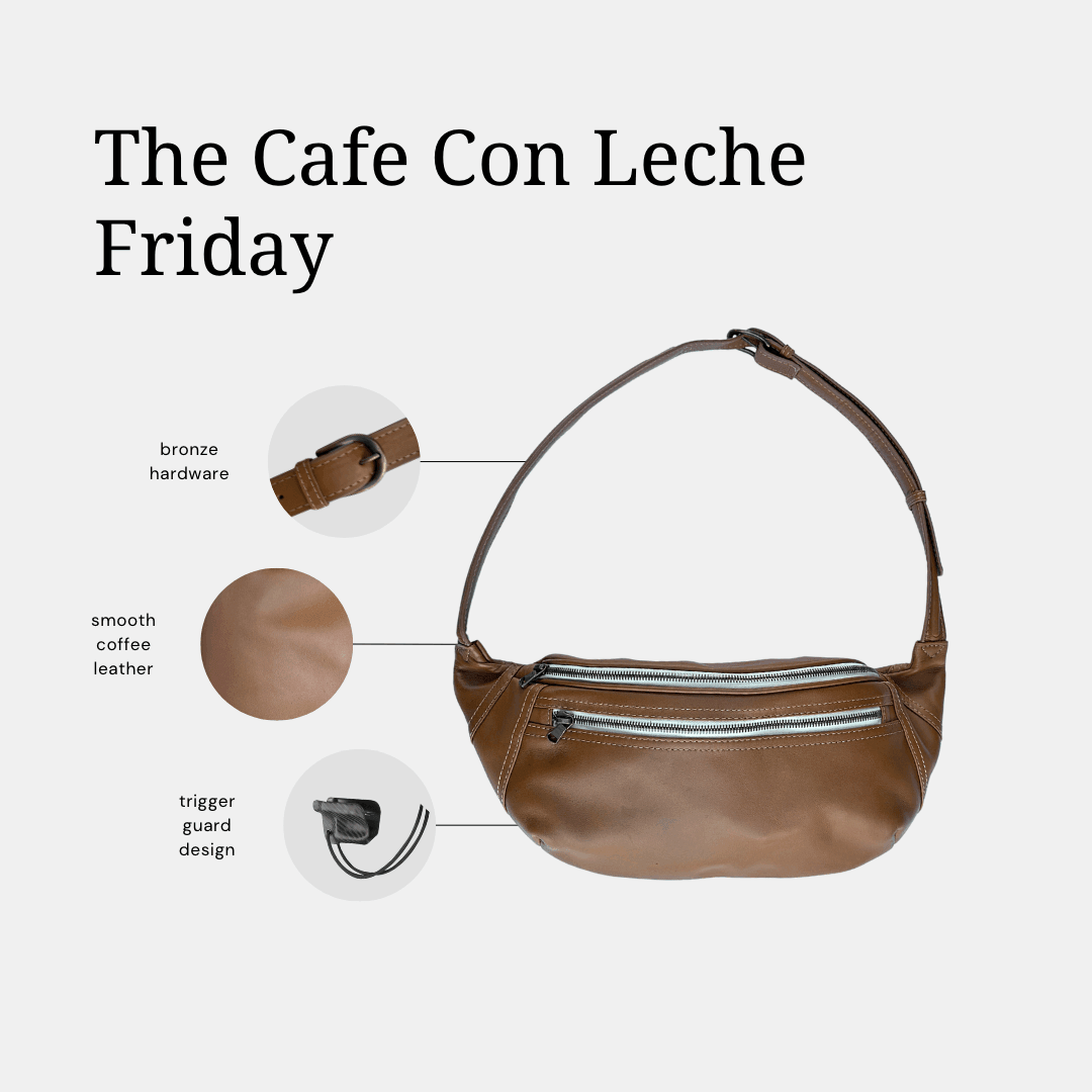 The Friday | Designer Concealed Carry Crossbody by Zendira