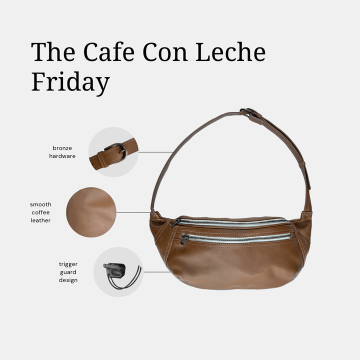 The Friday | Designer Concealed Carry Crossbody by Zendira