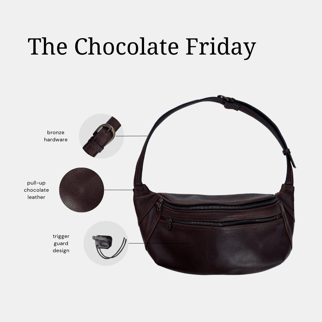 The Friday | Designer Concealed Carry Crossbody by Zendira