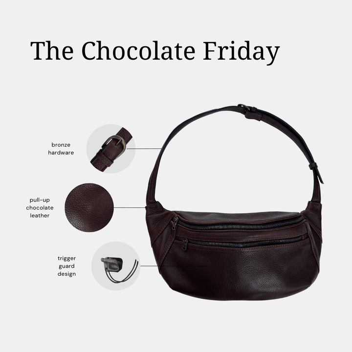 The Friday | Designer Concealed Carry Crossbody by Zendira