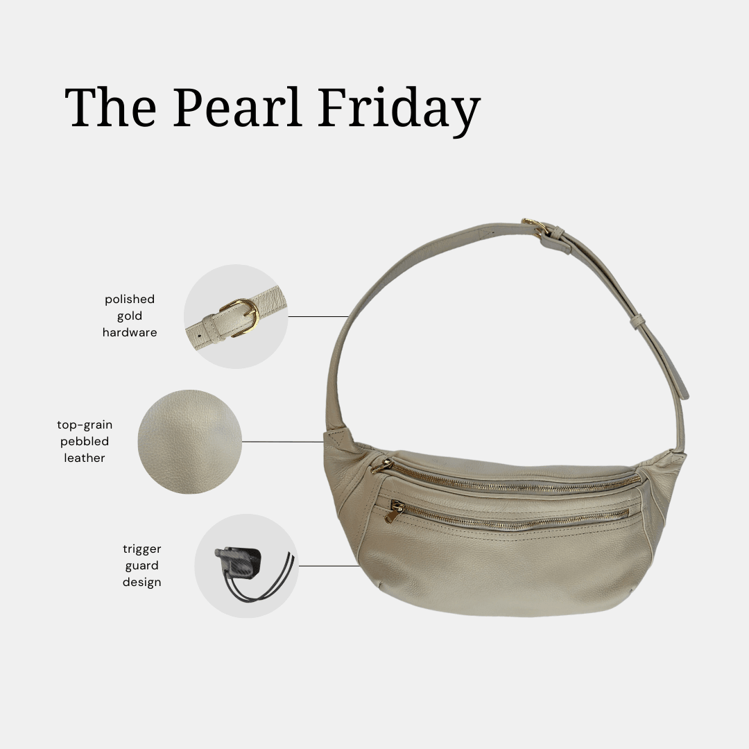 The Friday | Designer Concealed Carry Crossbody by Zendira